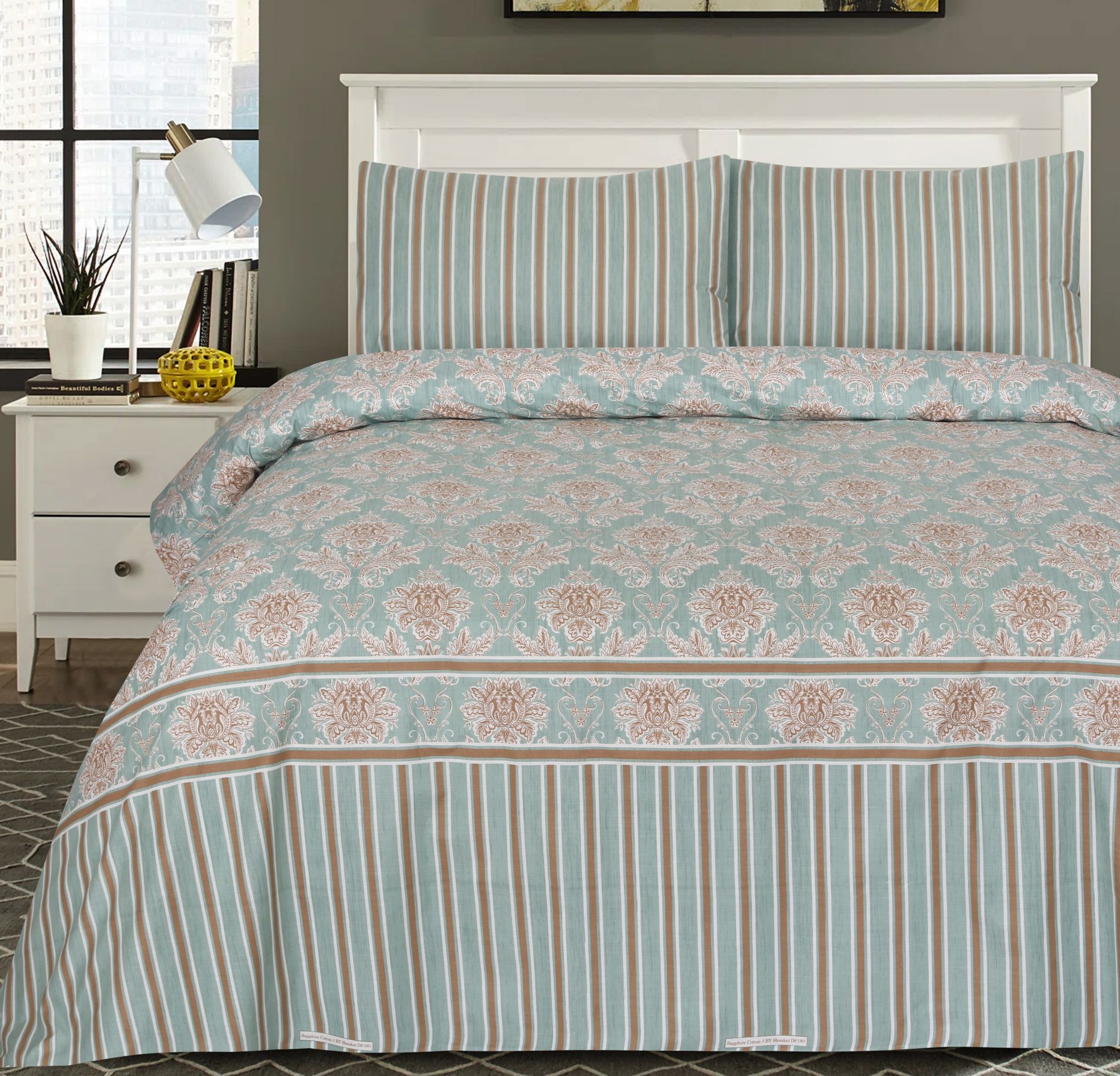 SAYCHAL BEDSHEET SET - 3 PCS (PREMIUM)