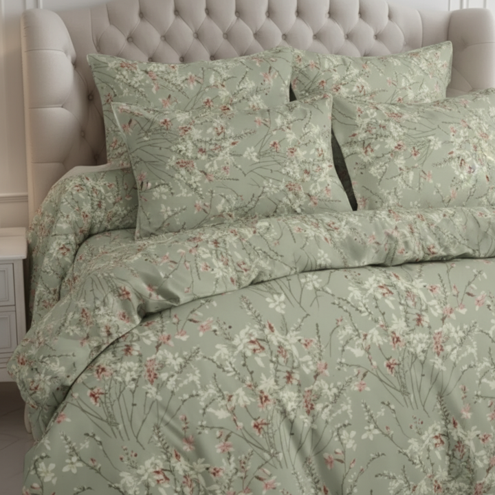 SILQUE  Winter Comforter set- 7 pcs