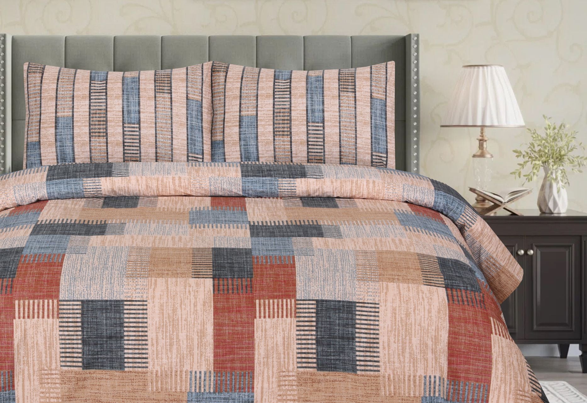 MALD BEDSHEET SET - 3 PCS (PREMIUM)