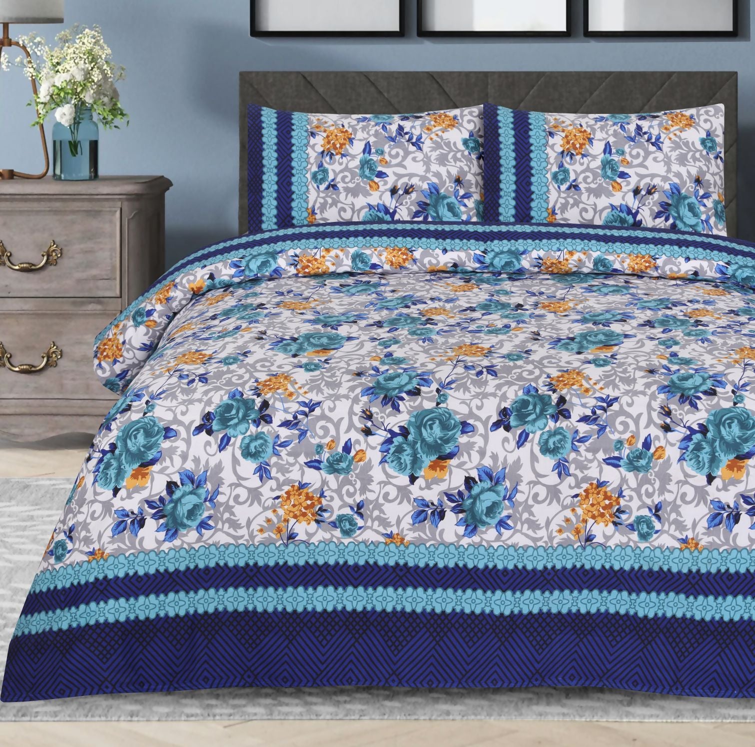 LASTER BEDSHEET SET - 3 PCS (PREMIUM)