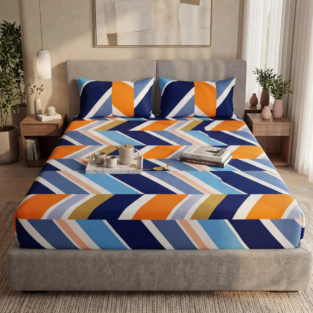 HUNZA FITTED SHEET - (PREMIUM)