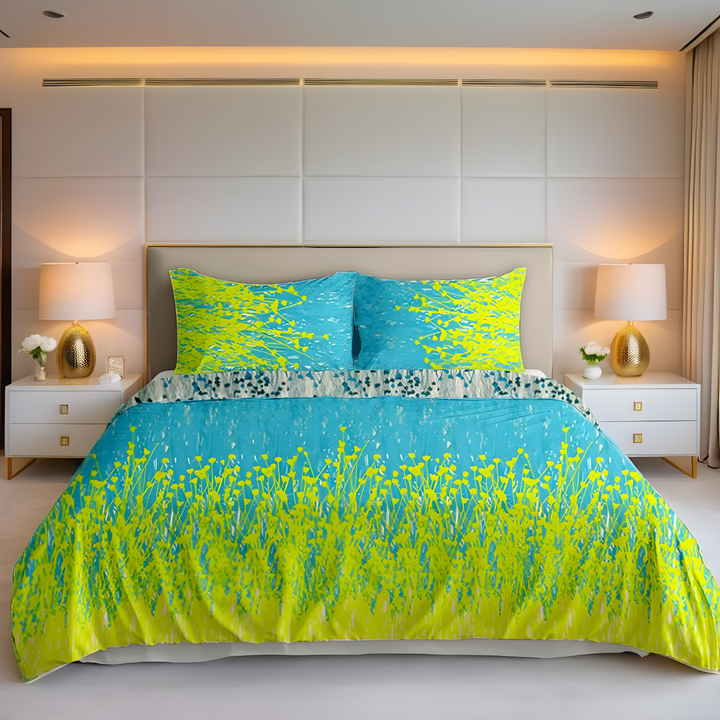 slime bedsheet set - 3 pcs