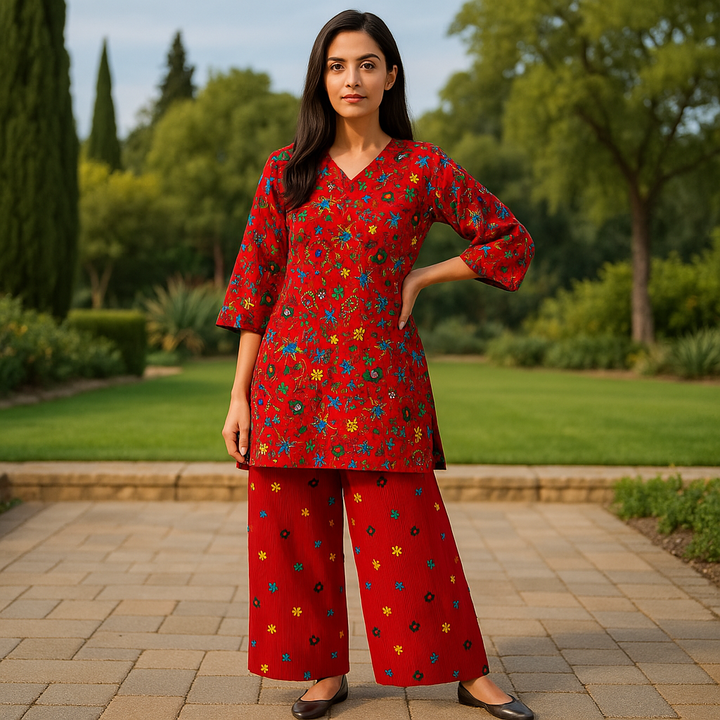 HALA Printed Lawn Suit - 2PC