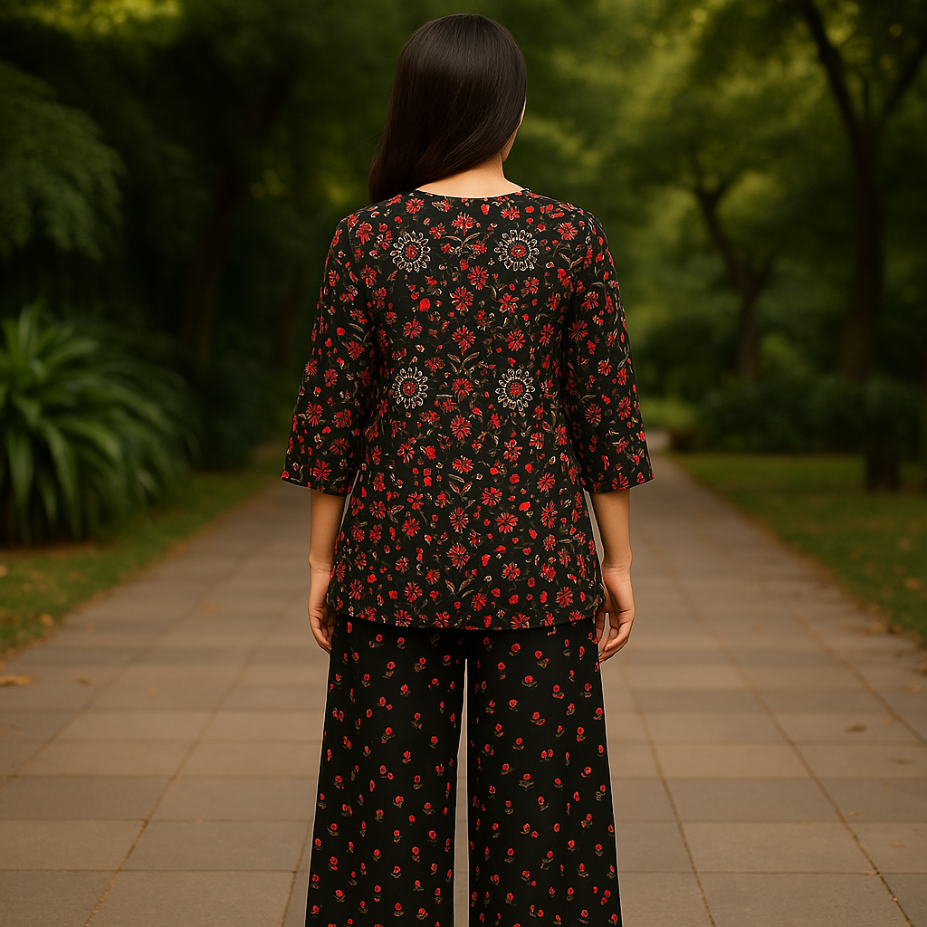 LINZOR Printed Lawn Suit - 2PC