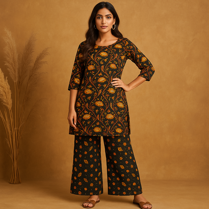 JACRANDA Printed Lawn Suit - 2PC