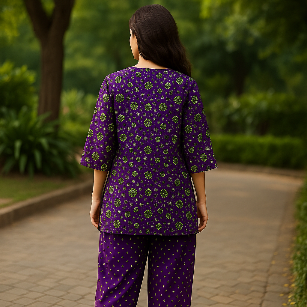 GARETH Printed Lawn Suit - 2PC