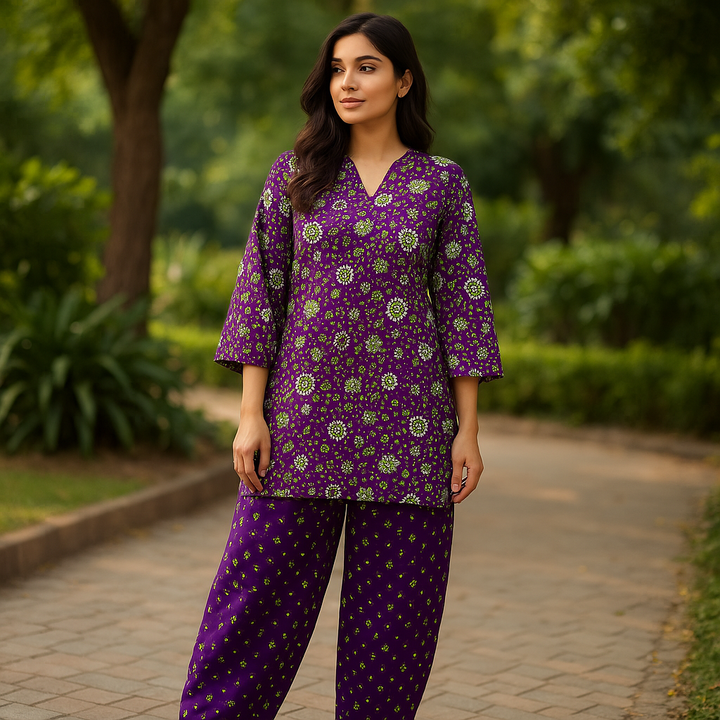 GARETH Printed Lawn Suit - 2PC