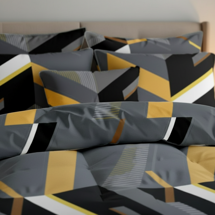 POLYGON DUVET COVERS  SET - 8 PCS (PREMIUM)