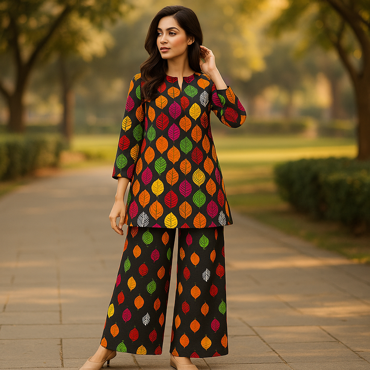 Dahlia Printed Lawn Suit - 2PC