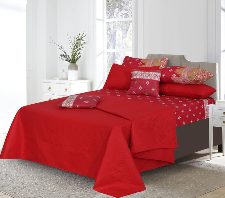 RUBY ZOEY SUMMER COMFORTER set - 8 pcs