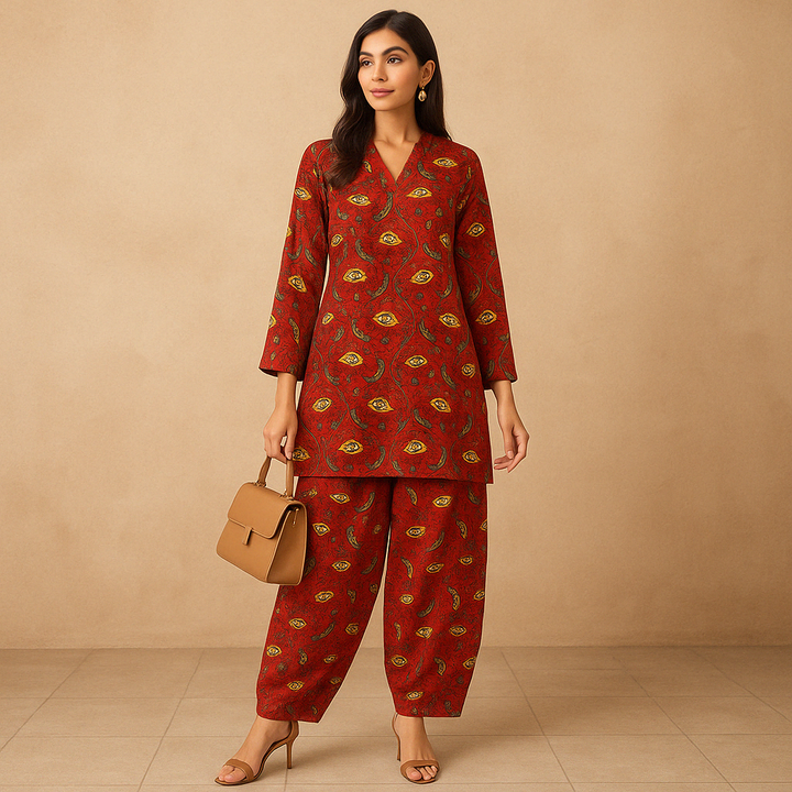 KESAR Printed Lawn Suit - 2PC