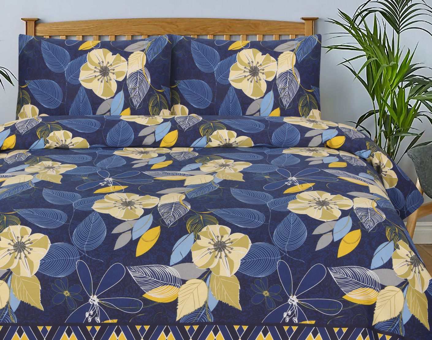 GEROME  BEDSHEET SET - 3 PCS (PREMIUM)