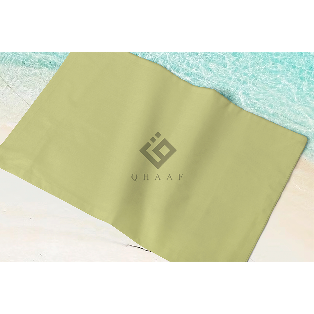 S.GREEN PLAIN PILLOW COVERS