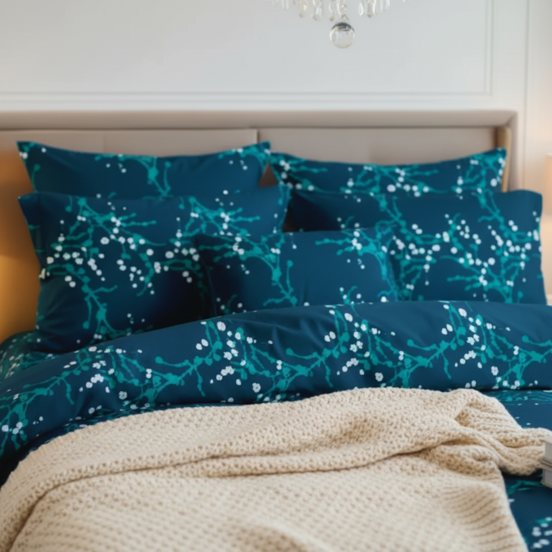 MOCHA  DUVET COVERS  SET - 8 PCS (PREMIUM)