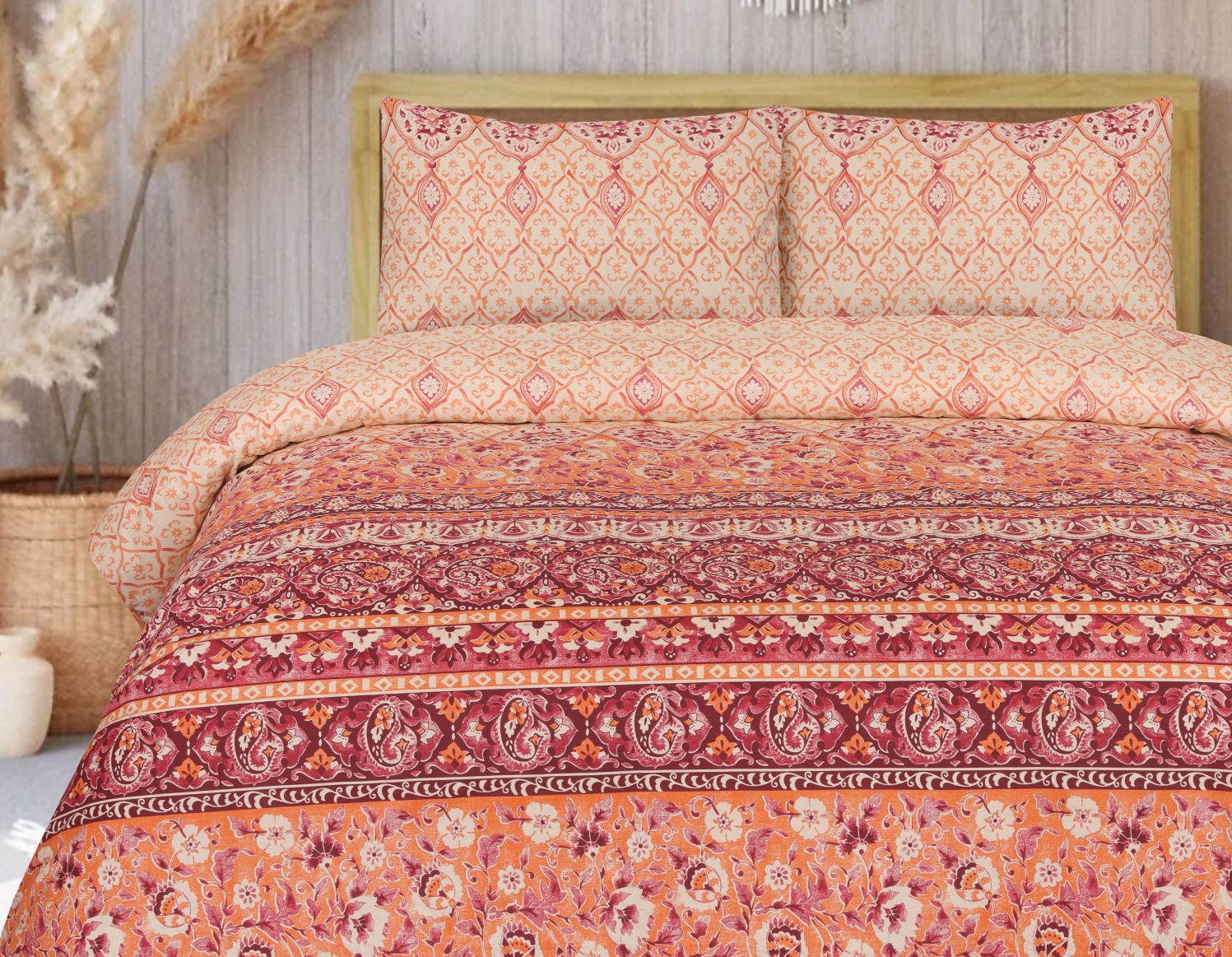PUMPKIN BEDSHEET SET - 3 PCS (PREMIUM)