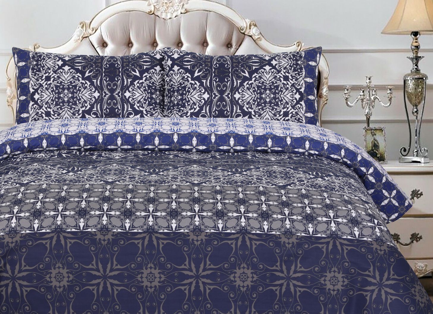 royal bedsheet set - 3 pcs (premium)