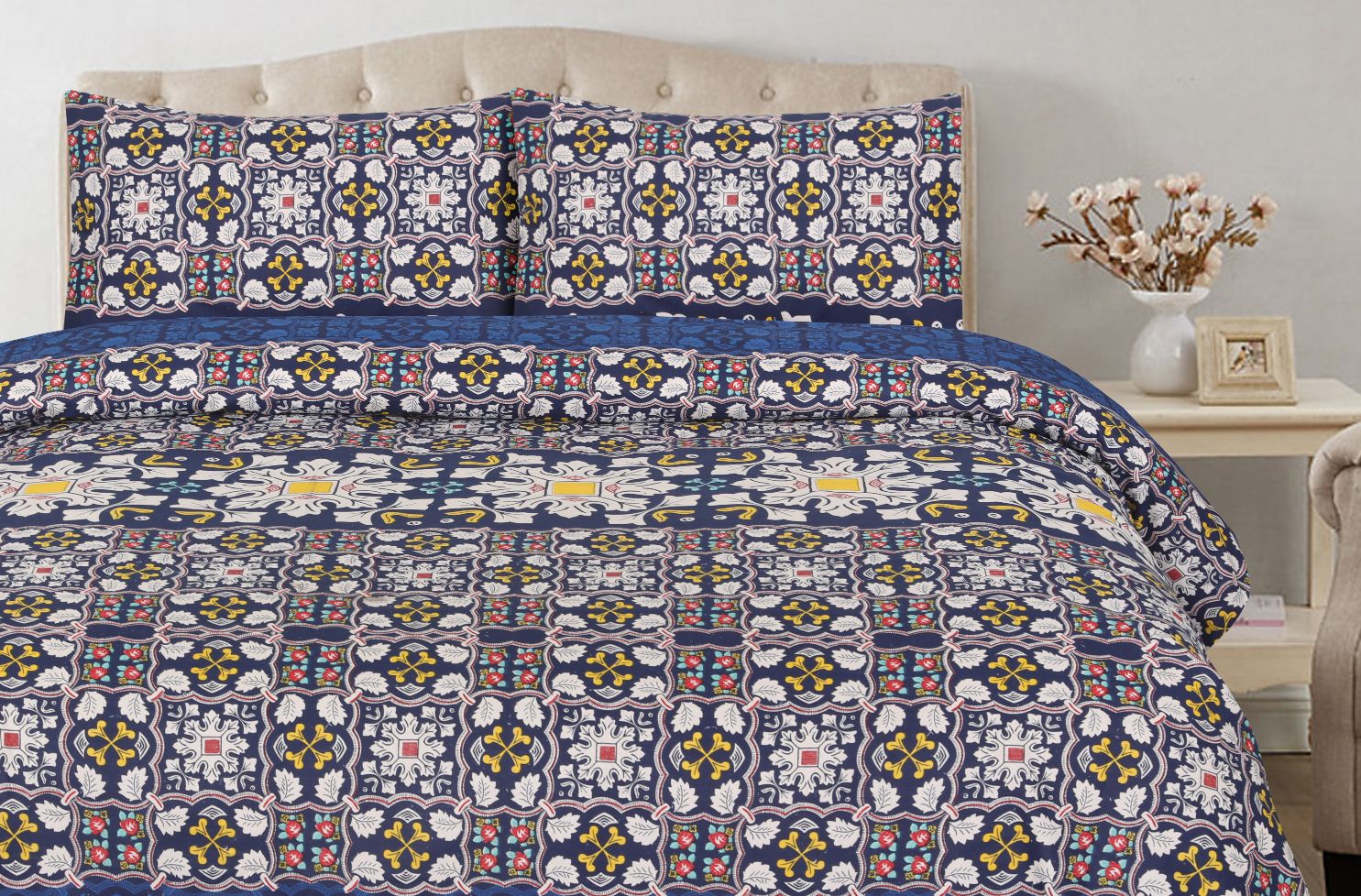 TRAGNA  BEDSHEET SET - 3 PCS (PREMIUM)