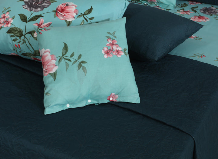 BLAST ZINC Winter Comforter Set- 8 Pcs