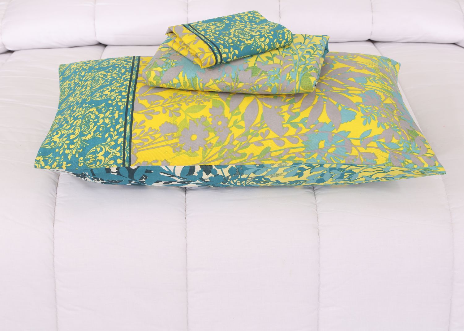 slime  bedsheet set - 3 pcs (premium)