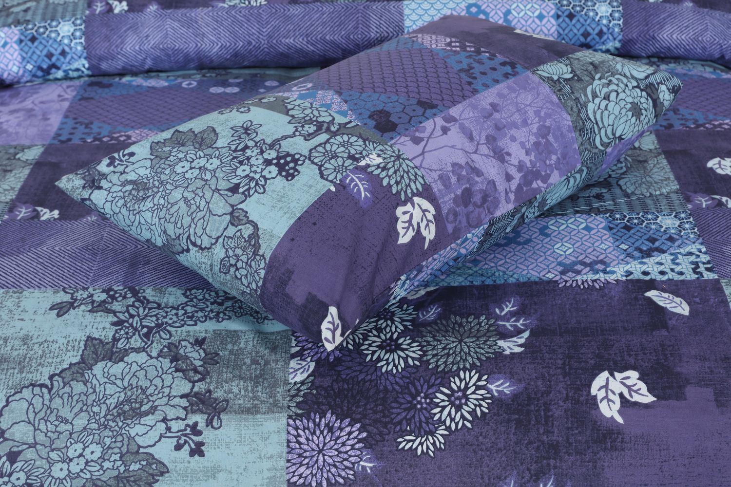 SLATE  BEDSHEET SET - 3 PCS (PREMIUM)