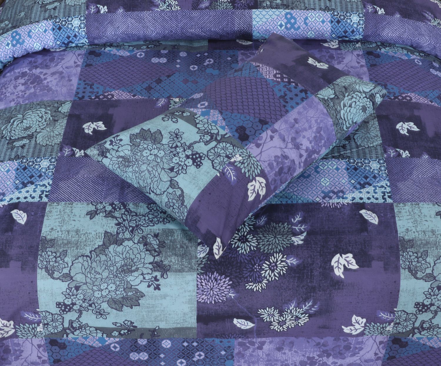 SLATE  BEDSHEET SET - 3 PCS (PREMIUM)