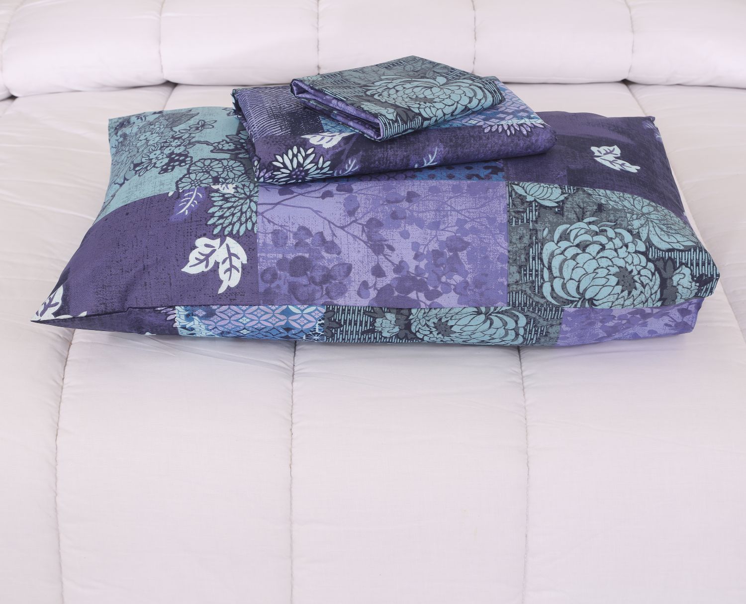 SLATE  BEDSHEET SET - 3 PCS (PREMIUM)