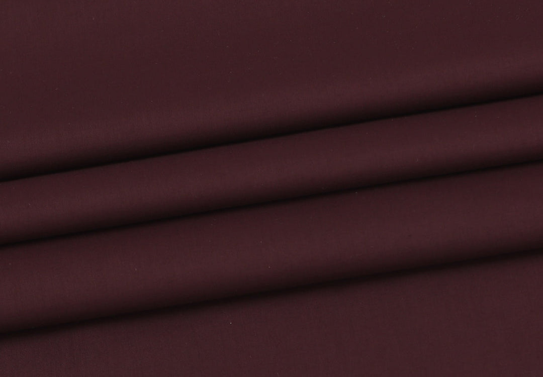 MAROON POWER PLUIS - (WASH AND WEAR)