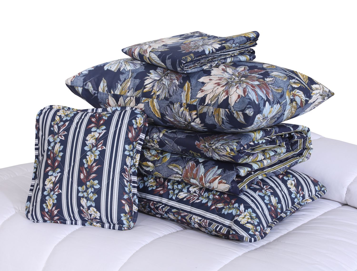 LATER  COMFORTER SET- 7 PCS