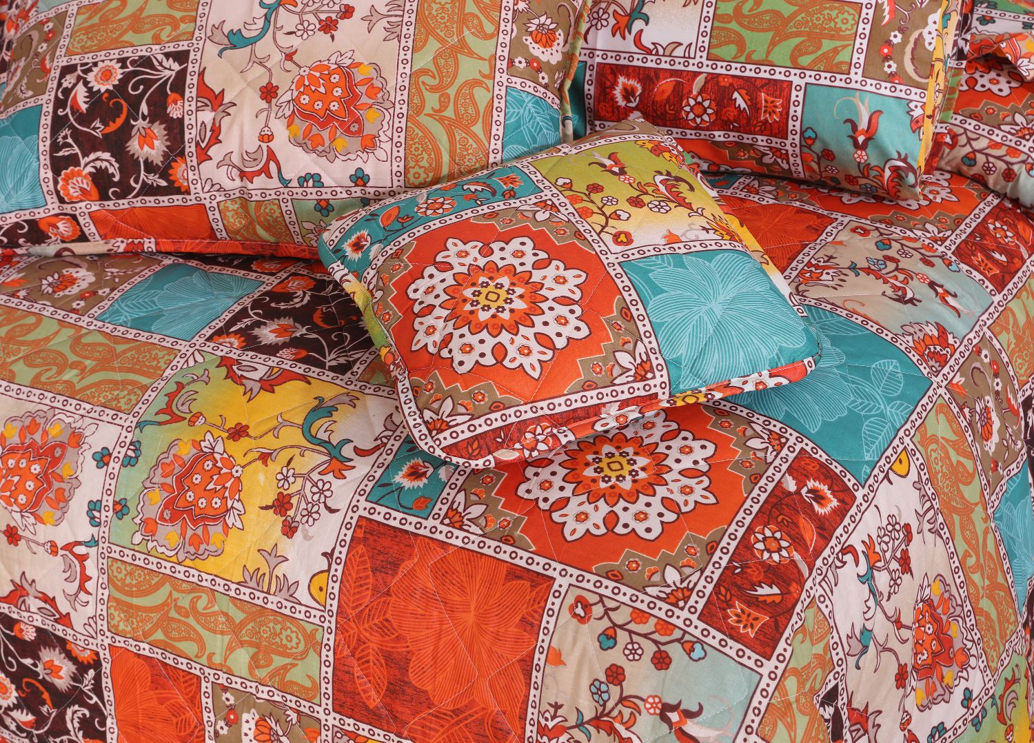 PINIA SUMMER COMFORTER SET- 7 PCS