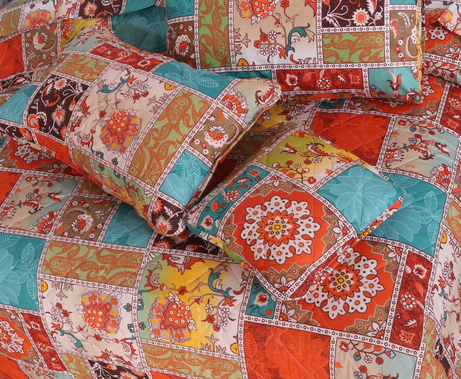 PINIA SUMMER COMFORTER SET- 7 PCS