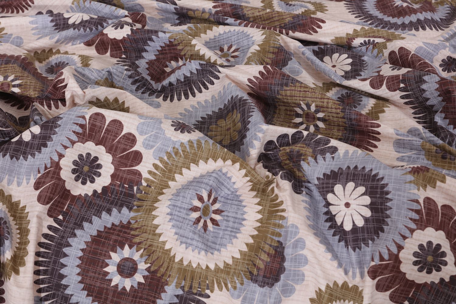 WHIT  BEDSHEET SET - 3 PCS (PREMIUM)