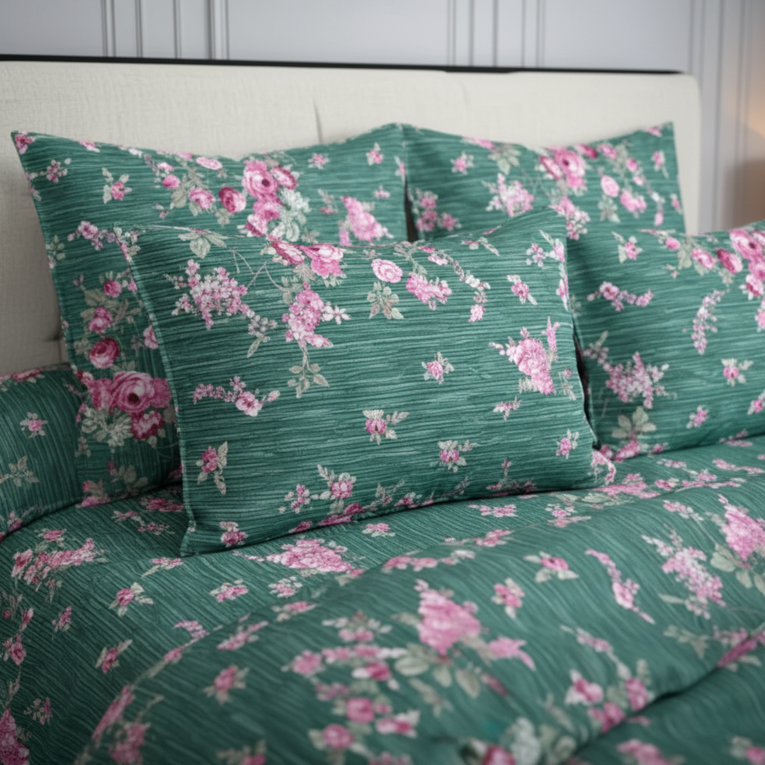 MANDORA Winter Comforter Set- 7 Pcs