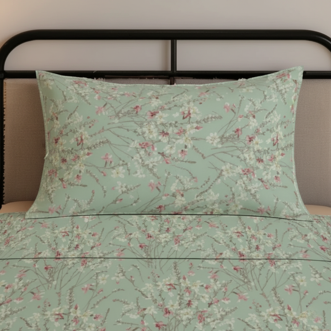 SILQUE SINGLE BEDSHEET SET