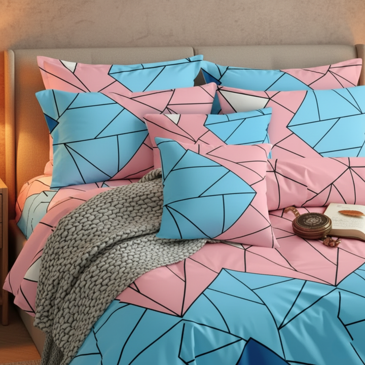 SKYWAYS  DUVET COVERS  SET - 8 PCS (PREMIUM