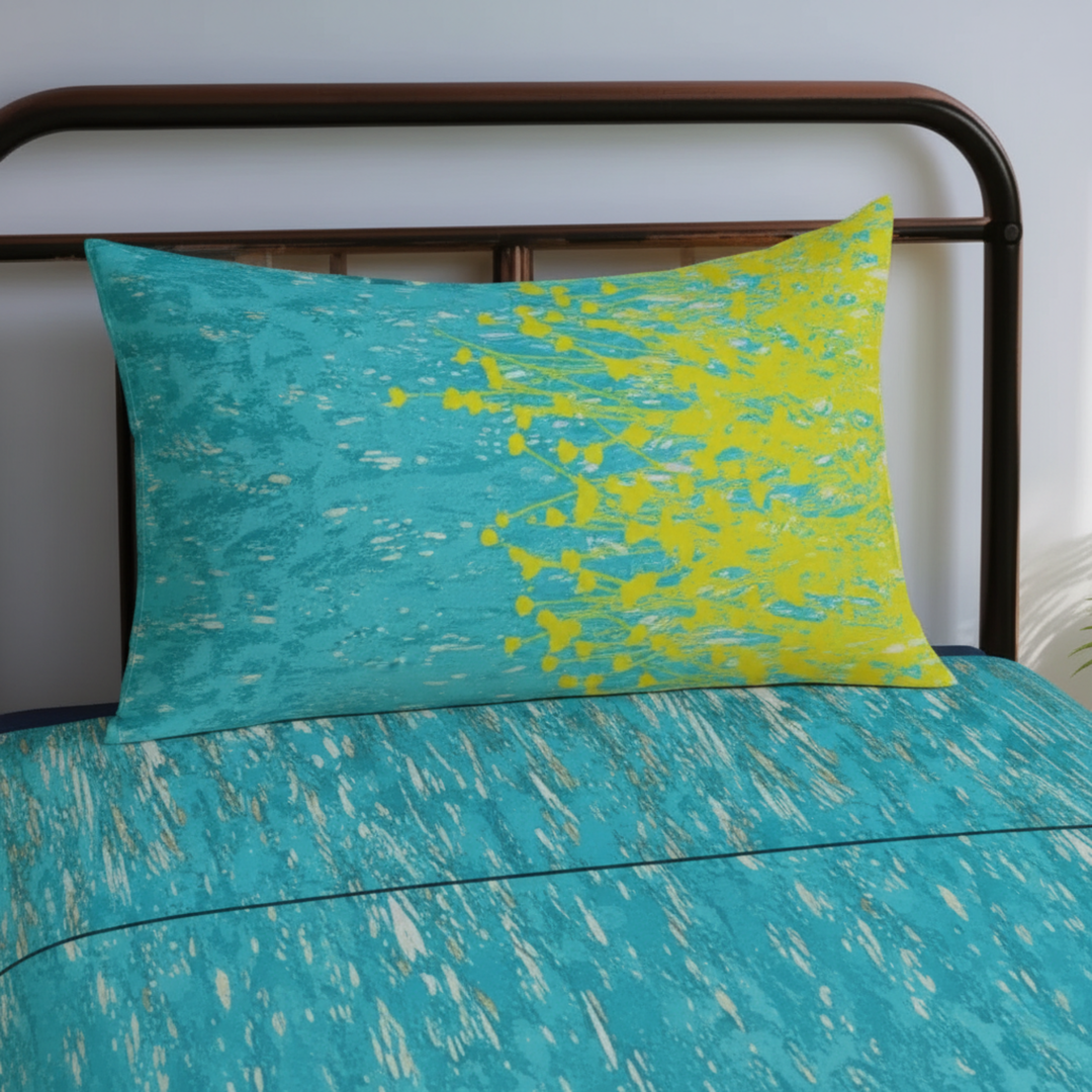 SLIME SINGLE BEDSHEET SET