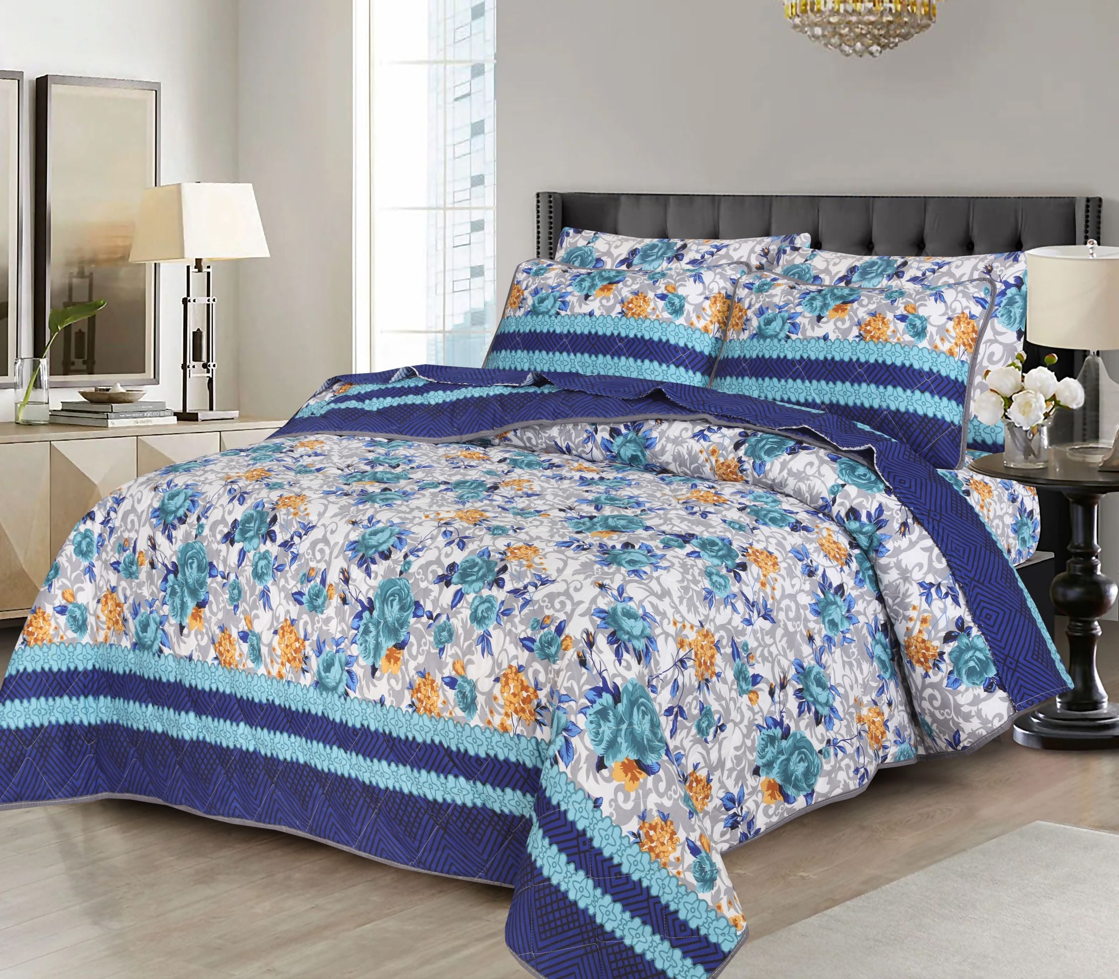LASTER COMFORTER SET- 6 PCS (PREMIUM)