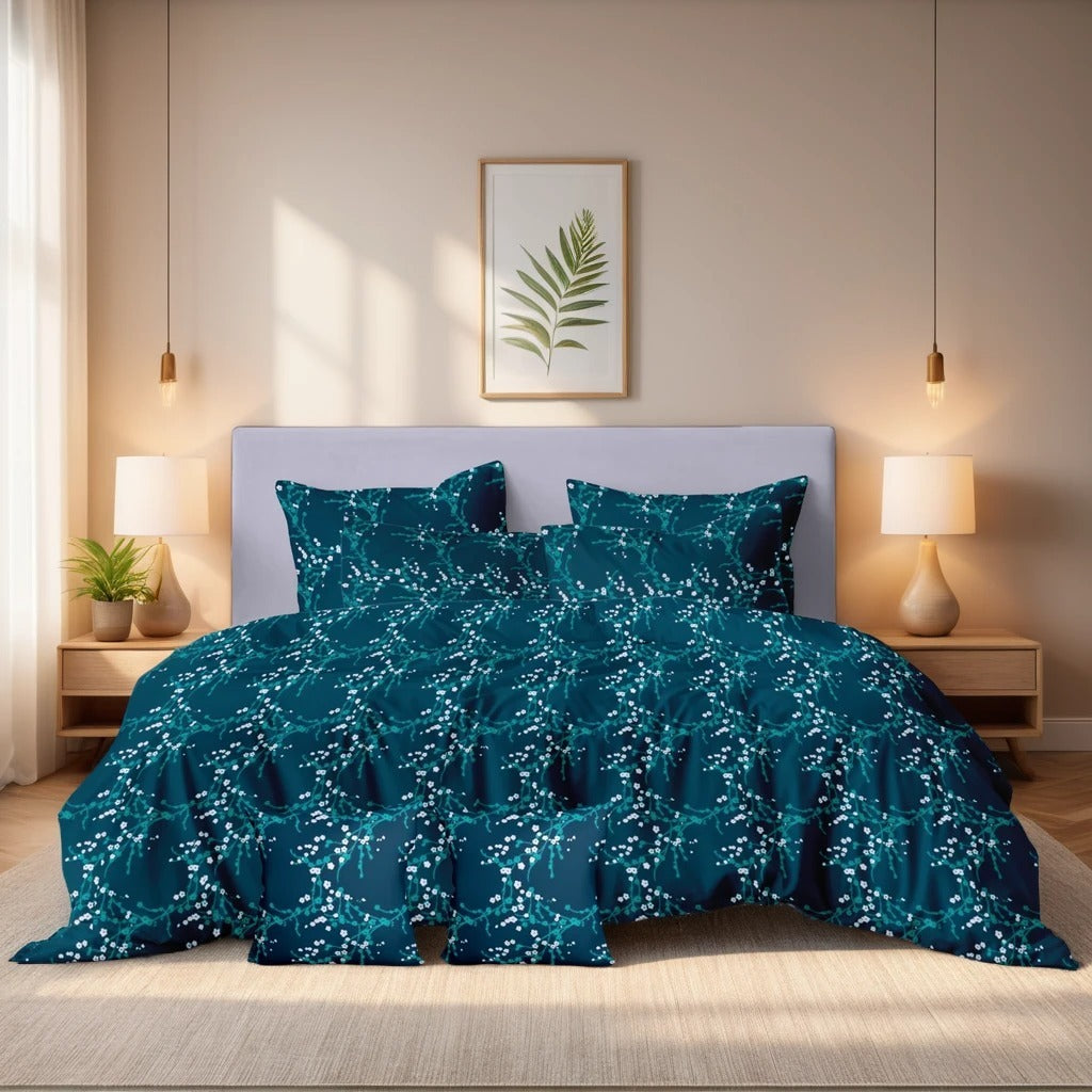 MOCHA  DUVET COVERS  SET - 8 PCS (PREMIUM)