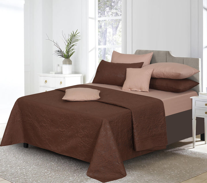 CHOCO SKIN Winter Comforter Set- 8 Pcs