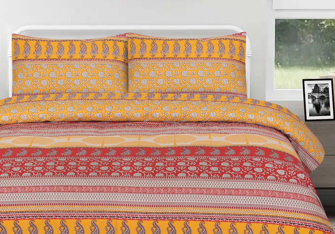 MARSALOK   BEDSHEET SET - 3 PCS (PREMIUM)