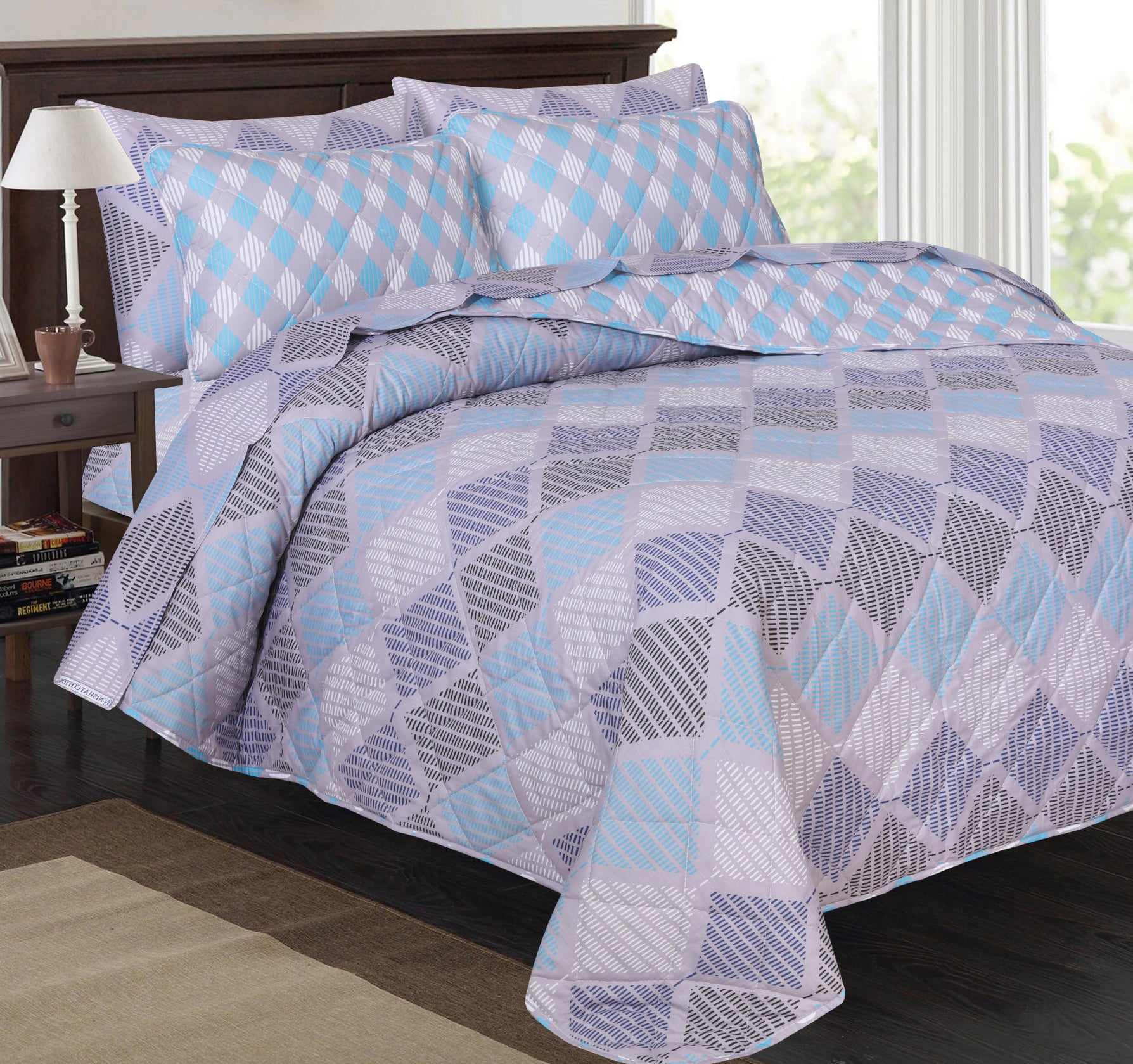 LUCY SUMMER COMFORTER SET- 7 PCS