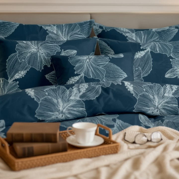 SPUN DUVET COVERS  SET - 8 PCS (PREMIUM)