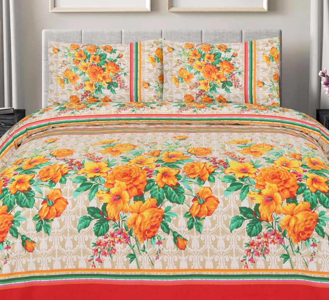 SQUASH BEDSHEET SET - 3 PCS (PREMIUM)