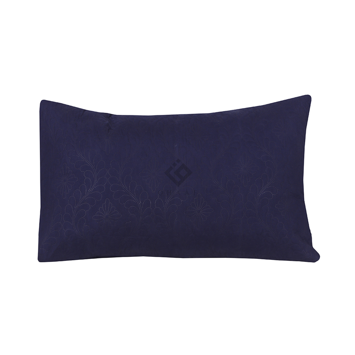 d.blue plain pillow covers