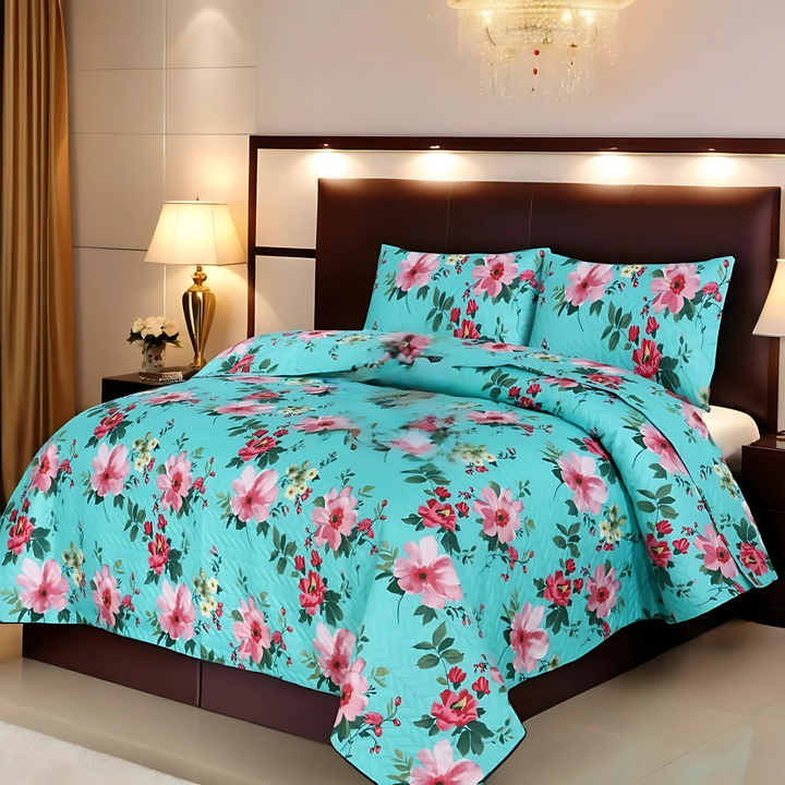 LYRIC BEDSPREAD SET - 3 PCS (PREMIUM)
