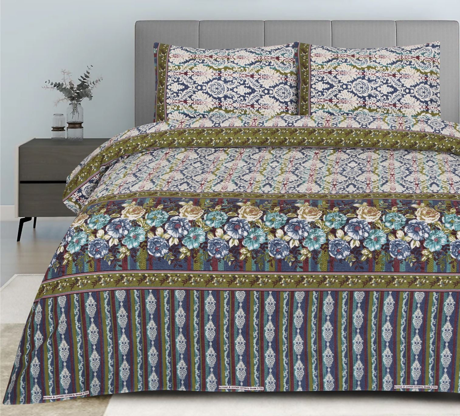 RUYA BEDSHEET SET - 3 PCS (PREMIUM)