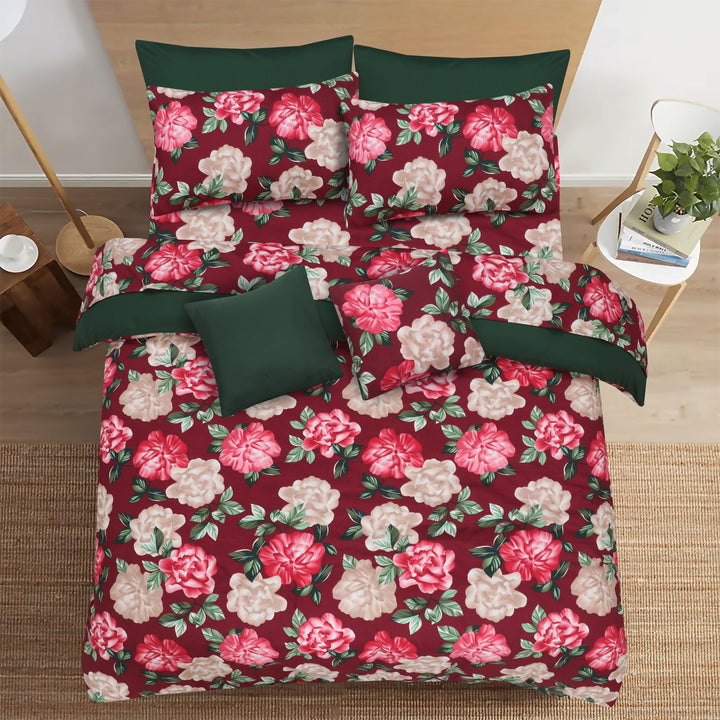 VINZ Winter Comforter Set- 8 Pcs