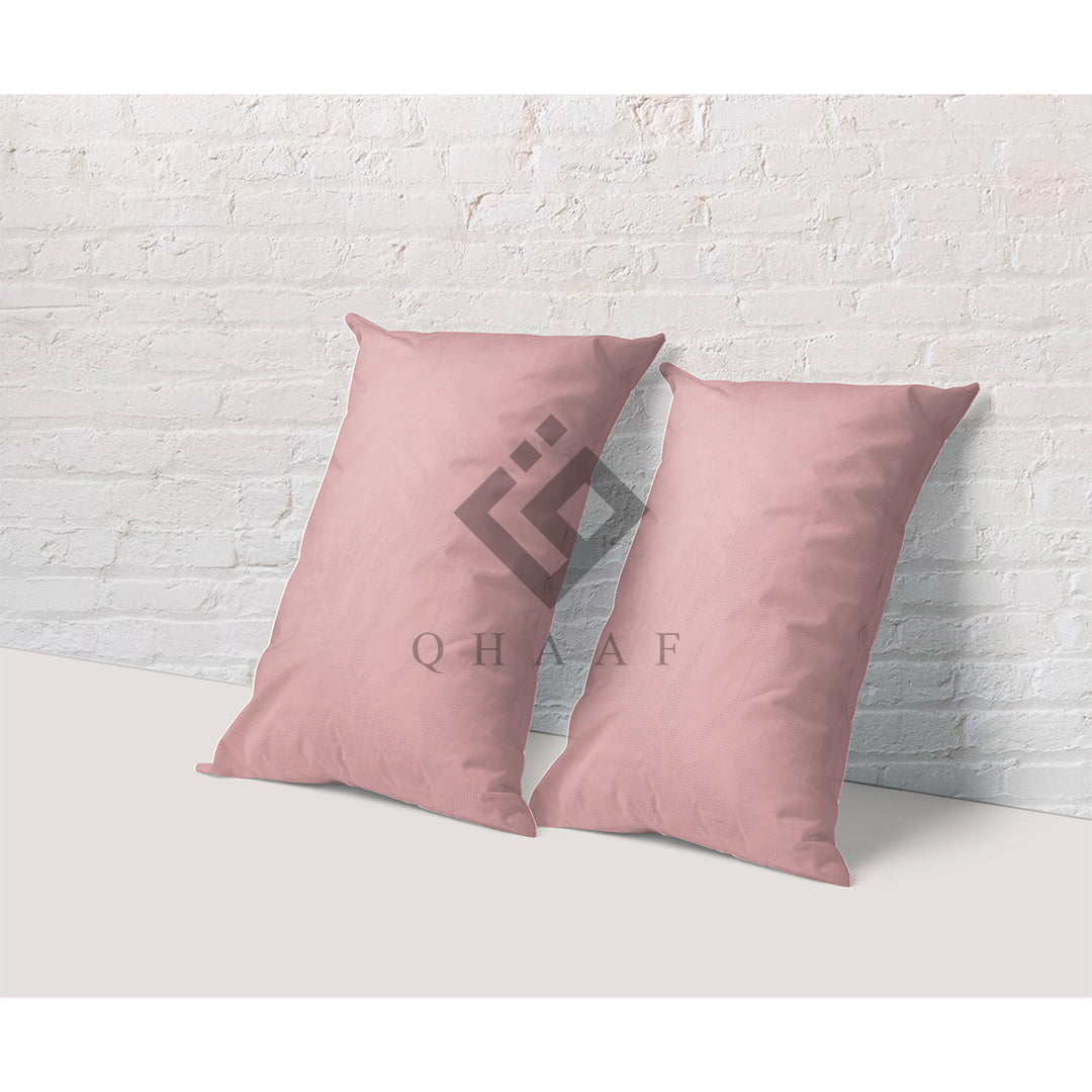 L.PINK QUILTED PILLOW COVERS