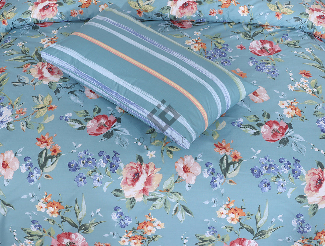 fleur bedsheet set - 3 pcs (premium)