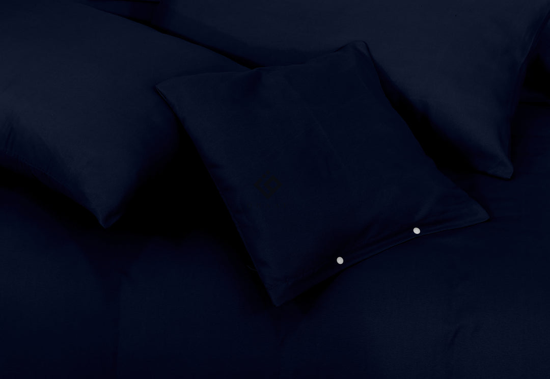 NAVY LUXURY DUVET COVERS SET- 8 PCS