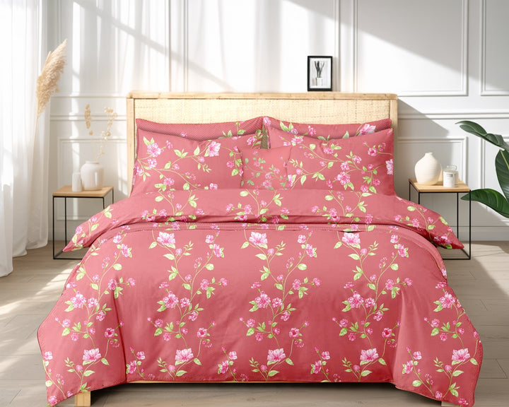 LEAFY summer comforter set- 7 pcs